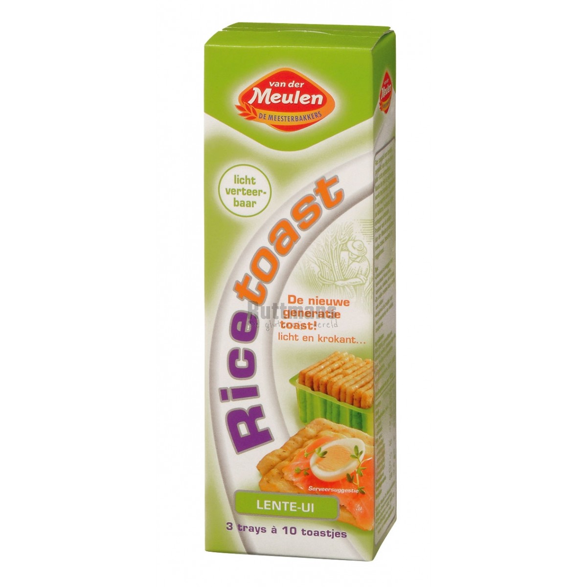 Van der Meulen Rice toast Lenteui Ruttmans De Glutenvrije wereld