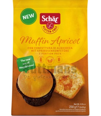 Abrikozenmuffins (voorheen magdalenas)