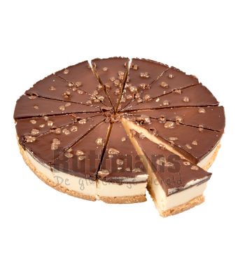 Billionaire chocola caramel cheesecake