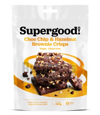 Brownie Crisps choc chip & Hazelnut 