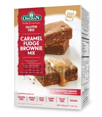 Caramel fudge browniemix