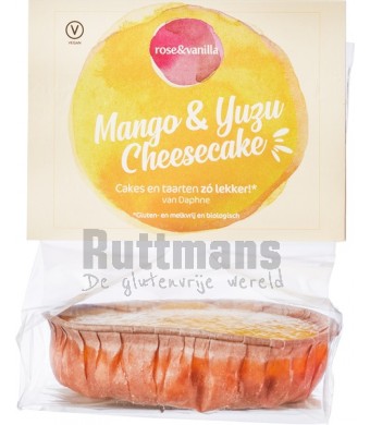 Cheesecake mango-yuzu (diepvries)