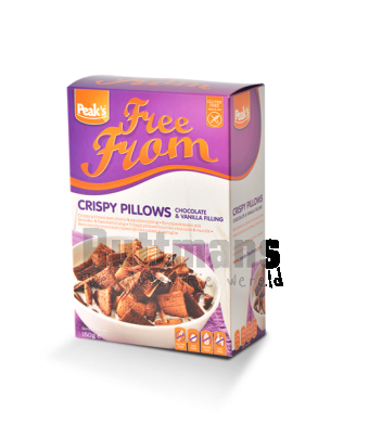 Crispy Pillows met Choco- & Vanillevulling