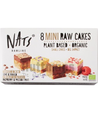 Mini Raw cakes (diepvries)