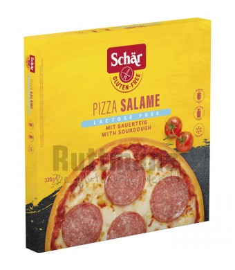 Pizza Salami Lactosevrij (diepvries)