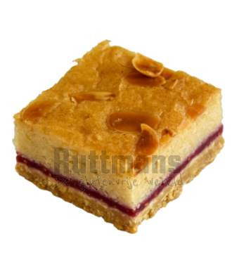 Raspberry almond cake (diepvries) - vegan