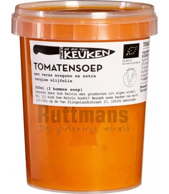 Tomatensoep met oregano (diepvries)