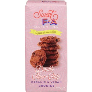 Double chocolate chip cookies