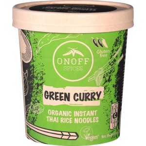 Instant Noodles soup Green Curry