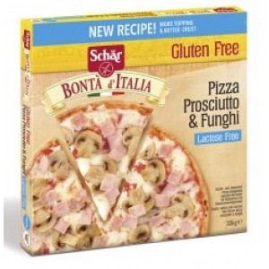 Pizza Prosciutto & Funghi Lactosevrij (diepvries)