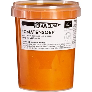 Tomatensoep met oregano (diepvries)