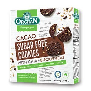 Chocoladekoekjes suikervrij