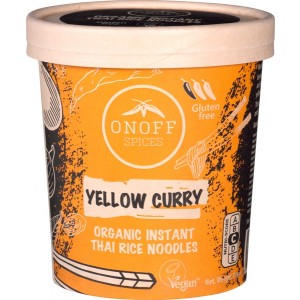 Instant Noodles soup Yellow Curry