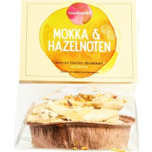 Mokka-hazelnoottaartje (diepvries)