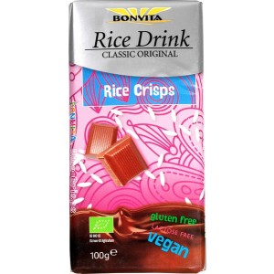 Rijstmelk Chocolade rijstcrisp