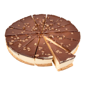 Billionaire chocola caramel cheesecake
