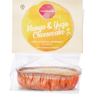 Cheesecake mango-yuzu (diepvries)