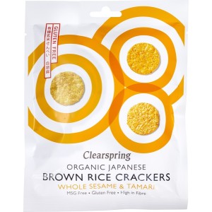 Crackers met sesam & tamari