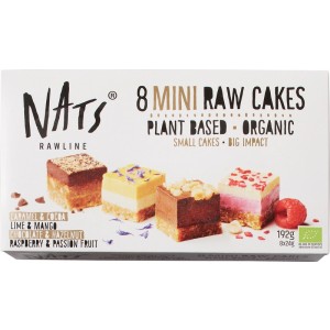 Mini Raw cakes (diepvries)