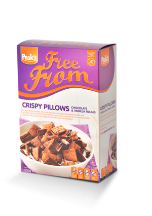 Crispy Pillows met Choco- & Vanillevulling