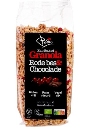 Granola Rode bes - Chocolade