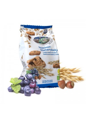 Hazelnoot-blueberrykoekjes