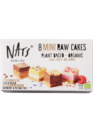 Mini Raw cakes (diepvries)