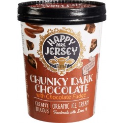 Chunky dark chocolate ijs
